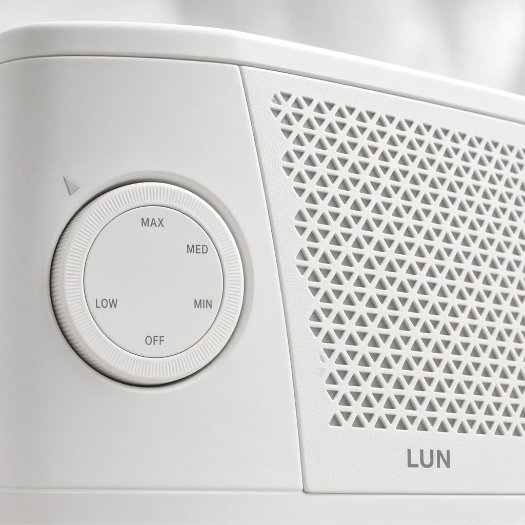 LUN Ceramic Fan Heater by LUN — detail close-up