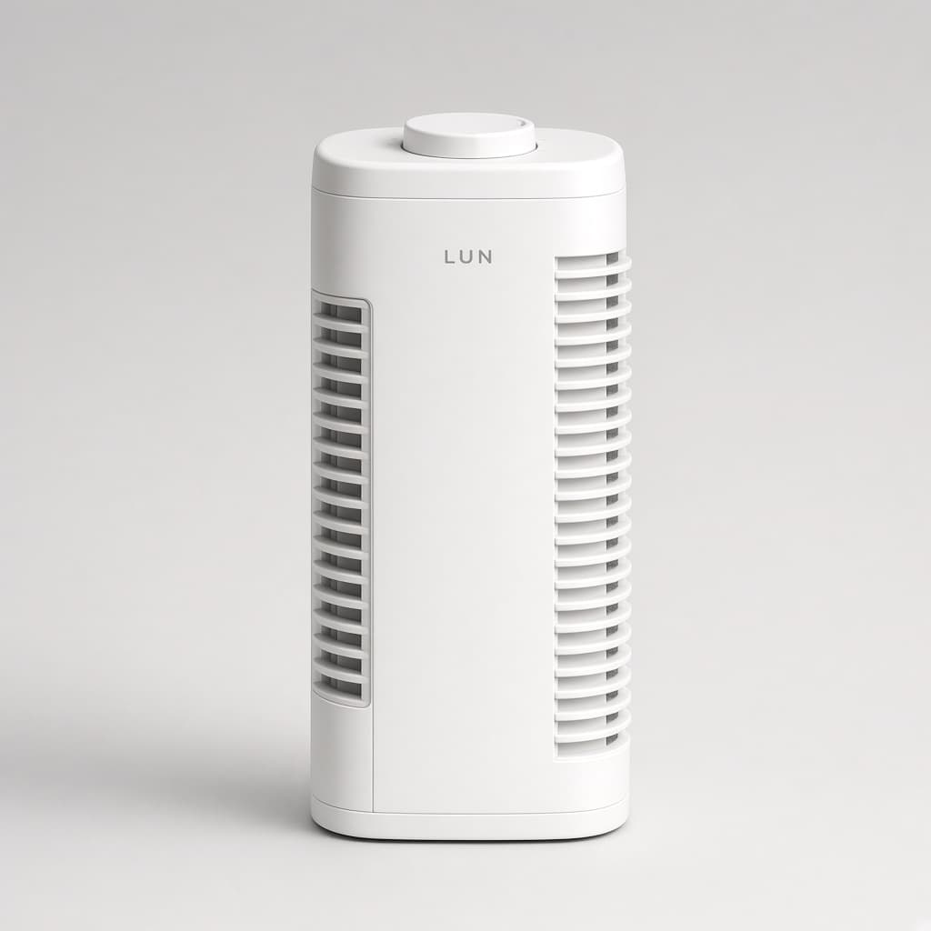 LUN Ceramic Fan Heater by LUN — side view